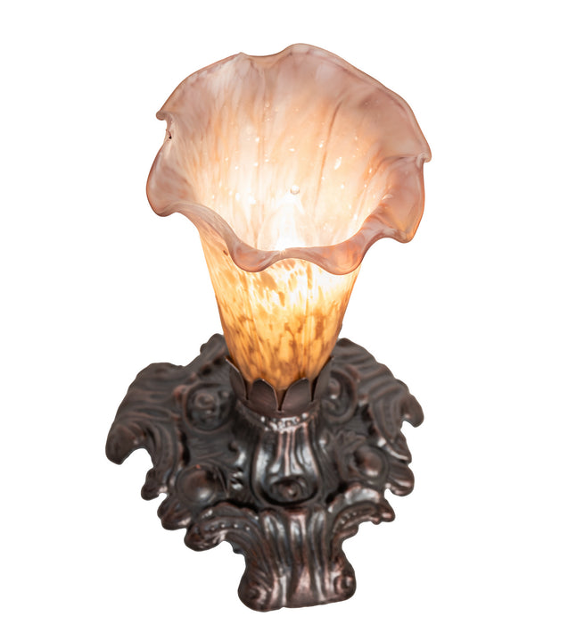 Meyda Tiffany 13380 One Light Accent Lamp, Mahogany Bronze