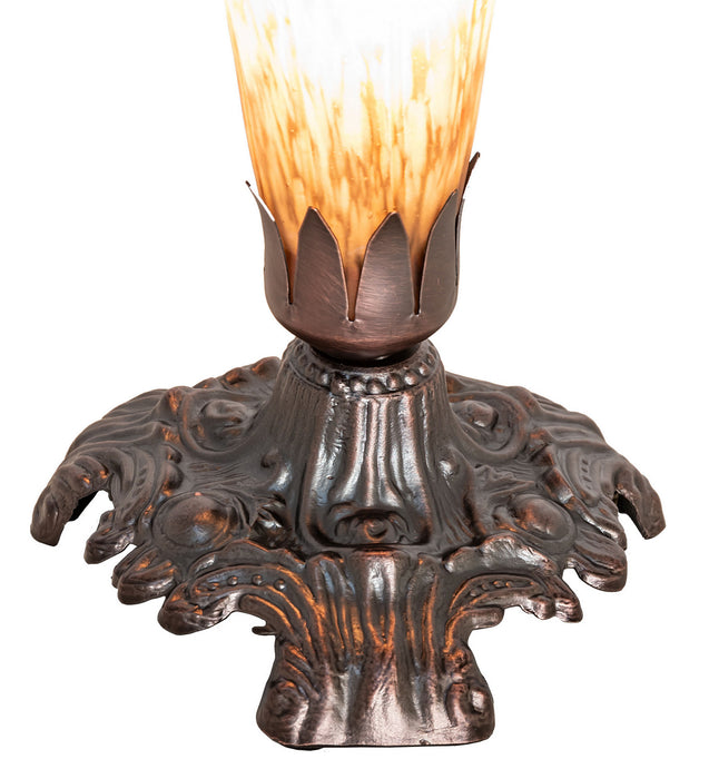 Meyda Tiffany 13380 One Light Accent Lamp, Mahogany Bronze