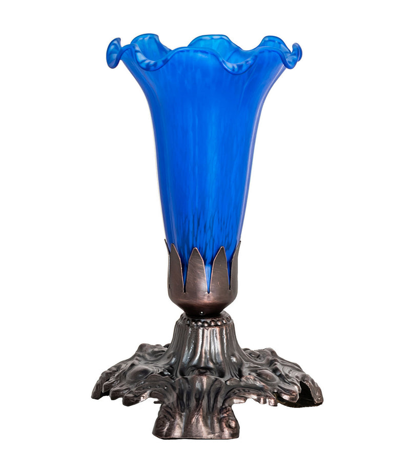 Meyda Tiffany 13420 One Light Accent Lamp, Mahogany Bronze