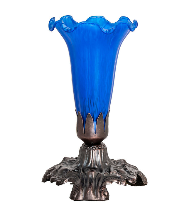 Meyda Tiffany 13420 One Light Accent Lamp, Mahogany Bronze
