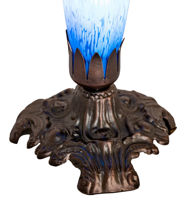 Meyda Tiffany 13420 One Light Accent Lamp, Mahogany Bronze
