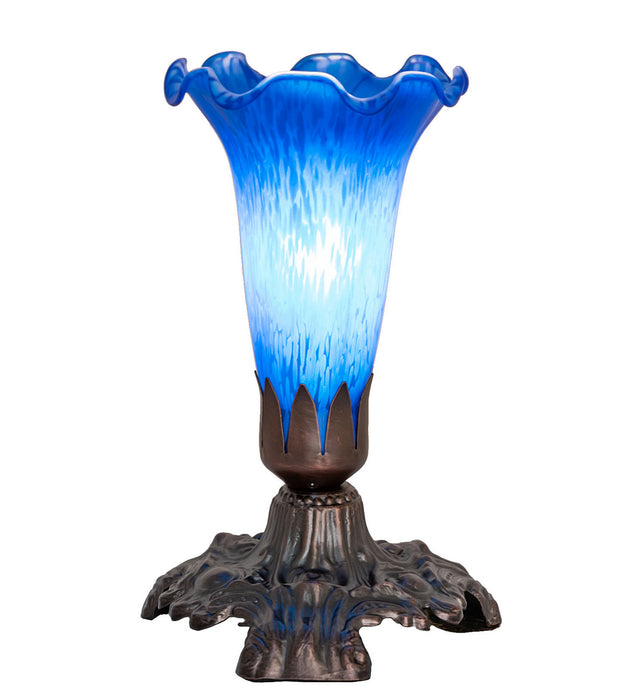 Meyda Tiffany 13420 One Light Accent Lamp, Mahogany Bronze