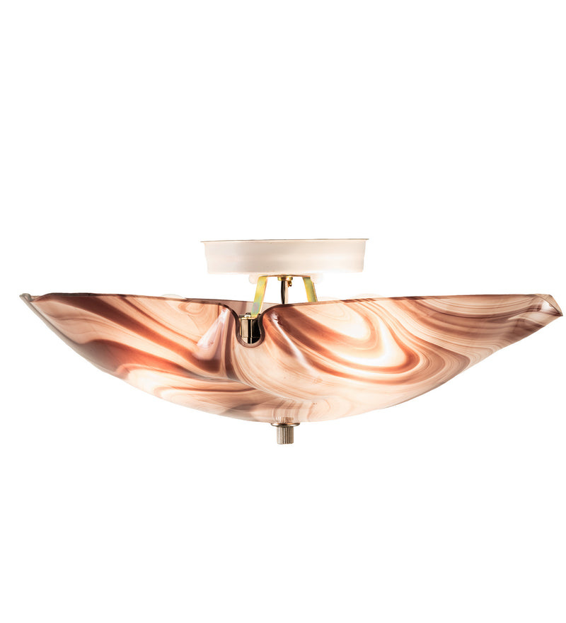 Meyda Tiffany 135462 Three Light Flush Mount