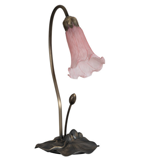 Meyda Tiffany 13692 One Light Accent Lamp, Antique Brass