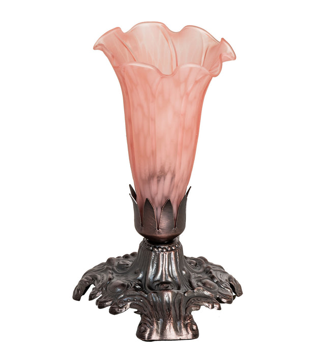 Meyda Tiffany 14375 One Light Accent Lamp, Mahogany Bronze