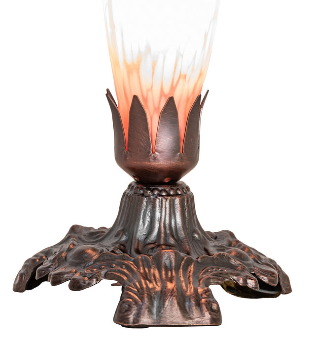 Meyda Tiffany 14375 One Light Accent Lamp, Mahogany Bronze