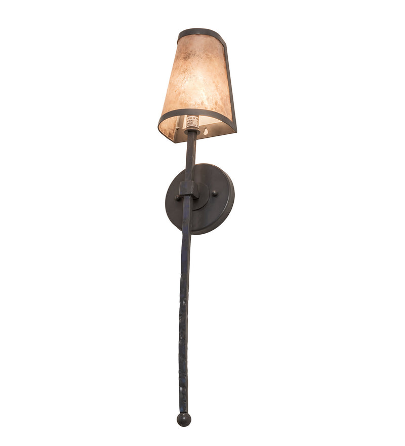 Meyda Tiffany 146553 One Light Wall Sconce, Graphite Pewter