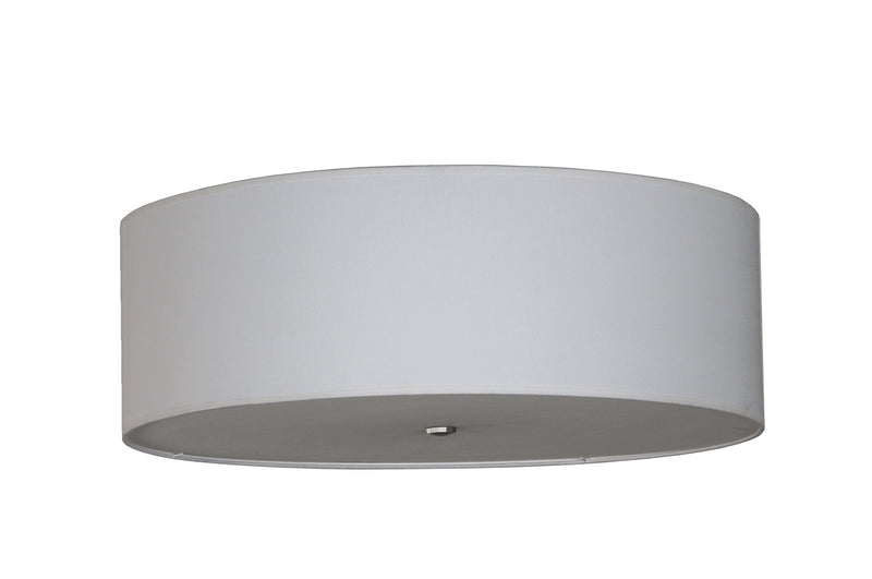 Meyda Tiffany 172933 Four Light Flushmount, Brushed Nickel