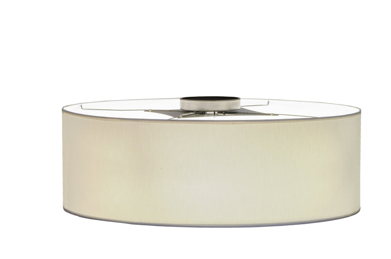 Meyda Tiffany 172933 Four Light Flushmount, Brushed Nickel
