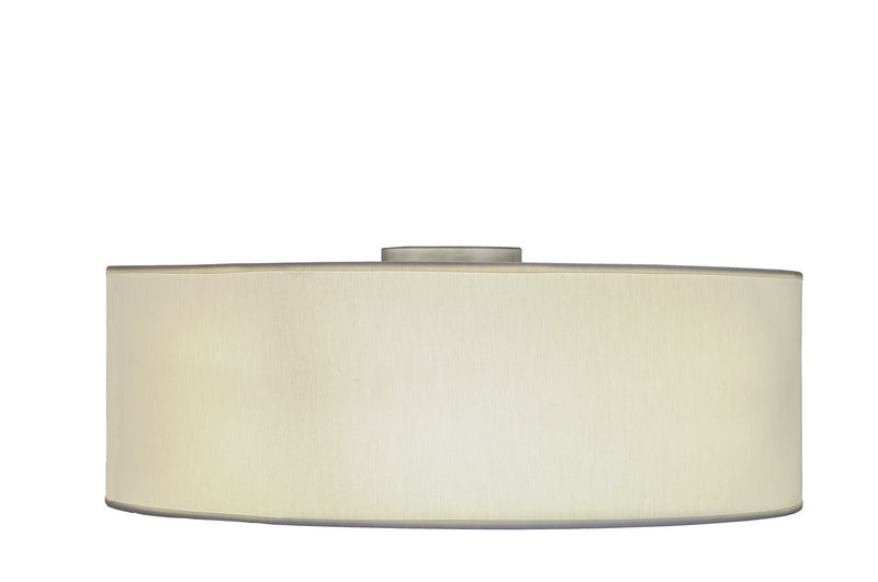 Meyda Tiffany 172933 Four Light Flushmount, Brushed Nickel
