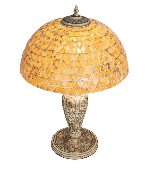 Meyda Tiffany 189411 One Light Table Lamp, Antique
