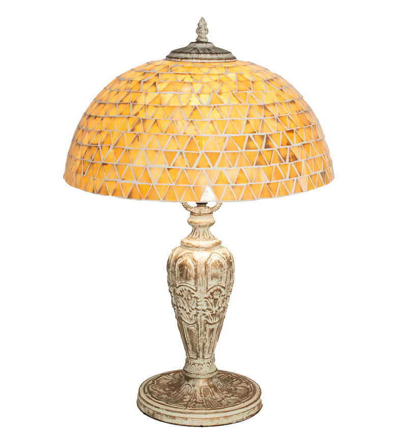 Meyda Tiffany 189411 One Light Table Lamp, Antique