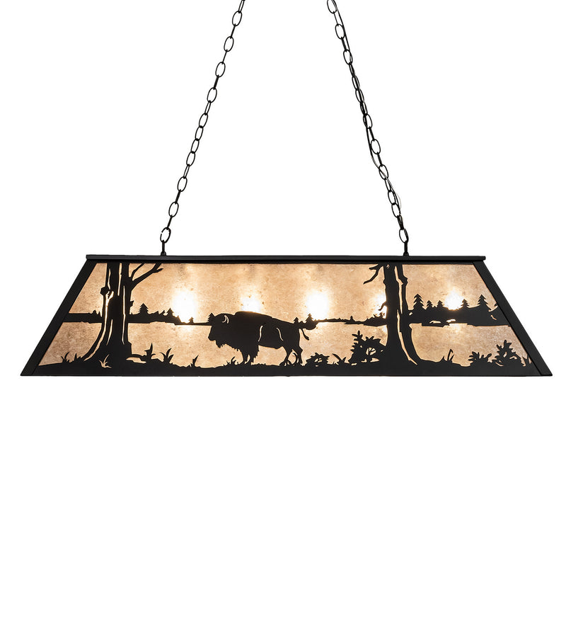 Meyda Tiffany 19083 Six Light Pendant, Textured Black