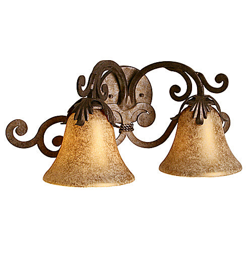 Meyda Tiffany 200727 Two Light Wall Sconce, Corinth