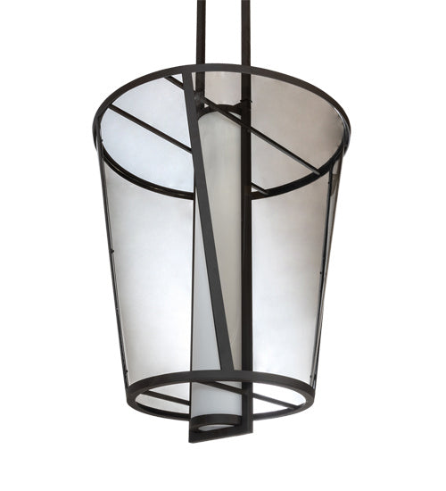 Meyda Tiffany 220091 One Light Pendant, Oil Rubbed Bronze