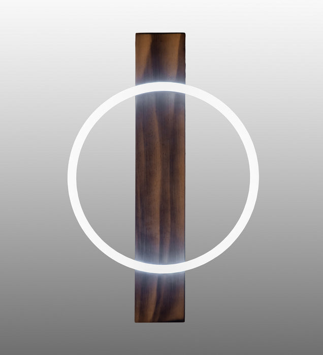 Meyda Tiffany 225519 LED Wall Sconce, Natural Wood