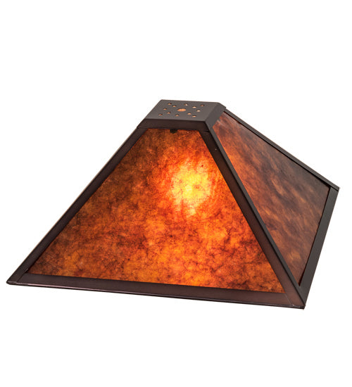 Meyda Tiffany 22620 Shade, Mahogany Bronze