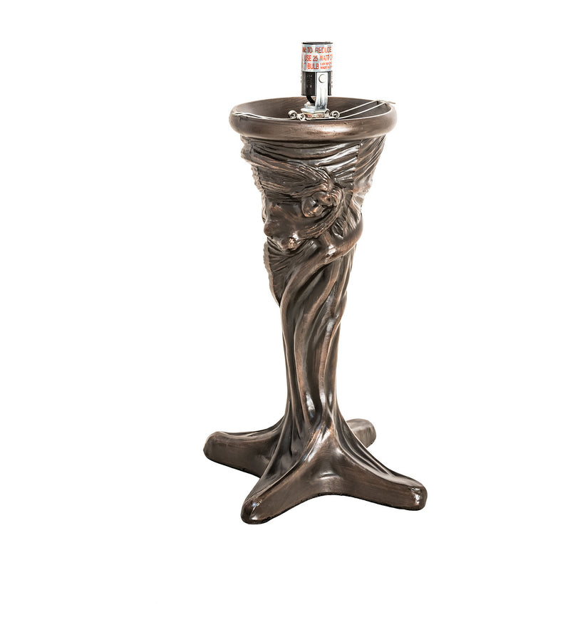 Meyda Tiffany 22636 One Light Mini Lamp, Mahogany Bronze