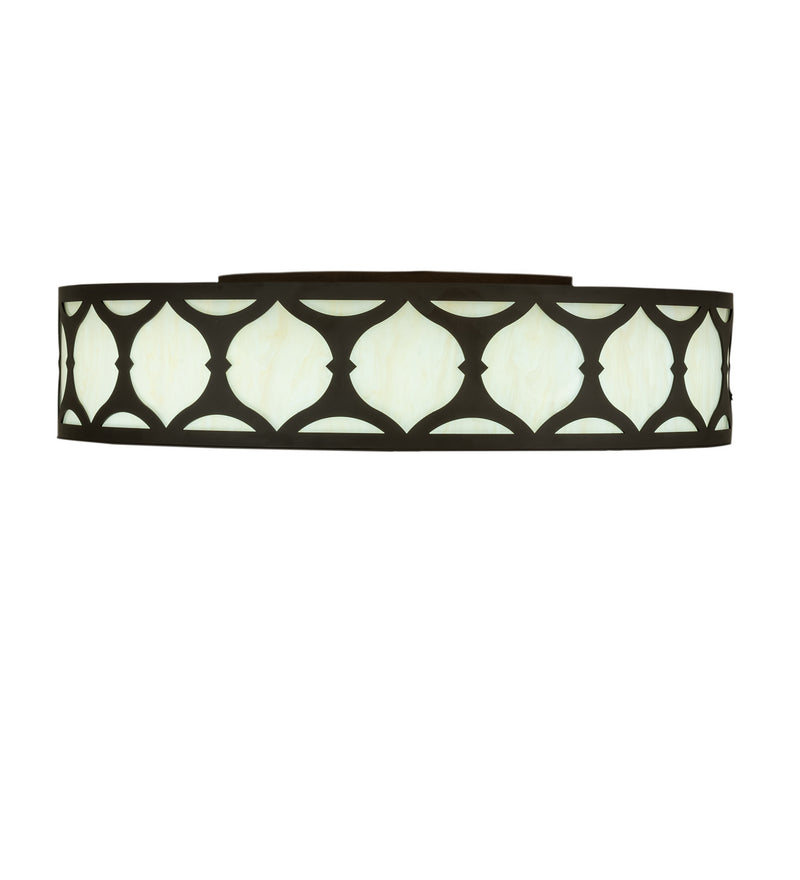 Meyda Tiffany 226444 LED Flushmount, Oil Rubbed Bronze