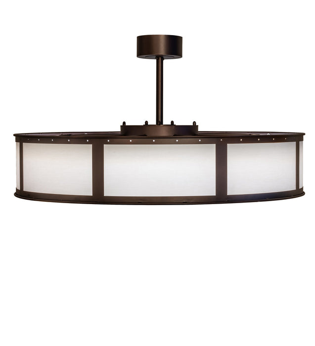 Meyda Tiffany 226750 LED Chandel-Air, Mahogany Bronze