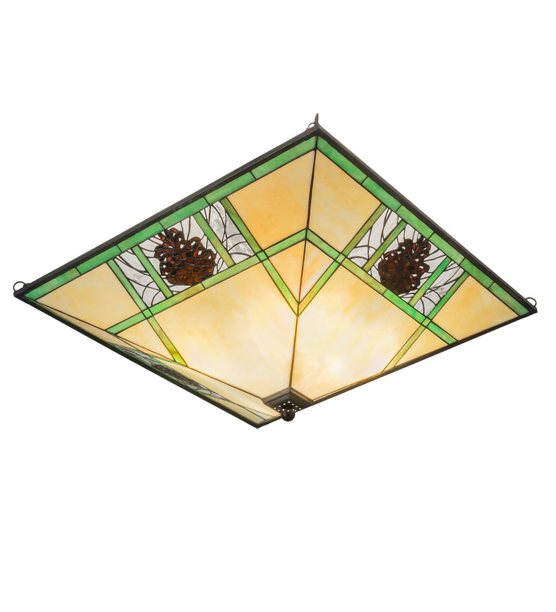 Meyda Tiffany 226770 LED Semi Flush Mount, Oil Rubbed Bronze