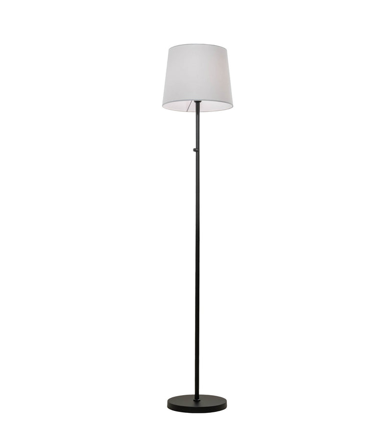 Meyda Tiffany 227649 One Light Floor Lamp, Matte Black