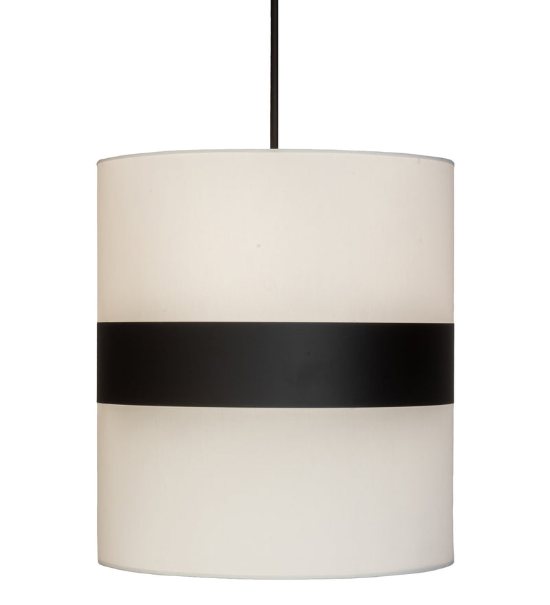 Meyda Tiffany 228325 One Light Pendant, Oil Rubbed Bronze