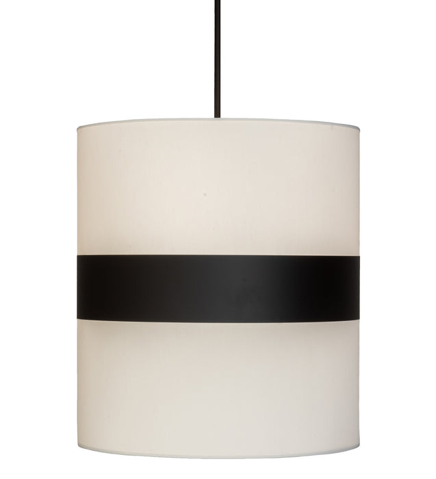 Meyda Tiffany 228325 One Light Pendant, Oil Rubbed Bronze
