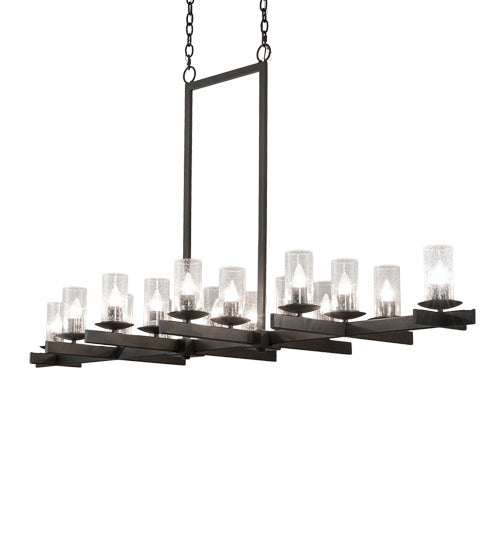 Meyda Tiffany 228332 16 Light Chandelier, Old Wrought Iron