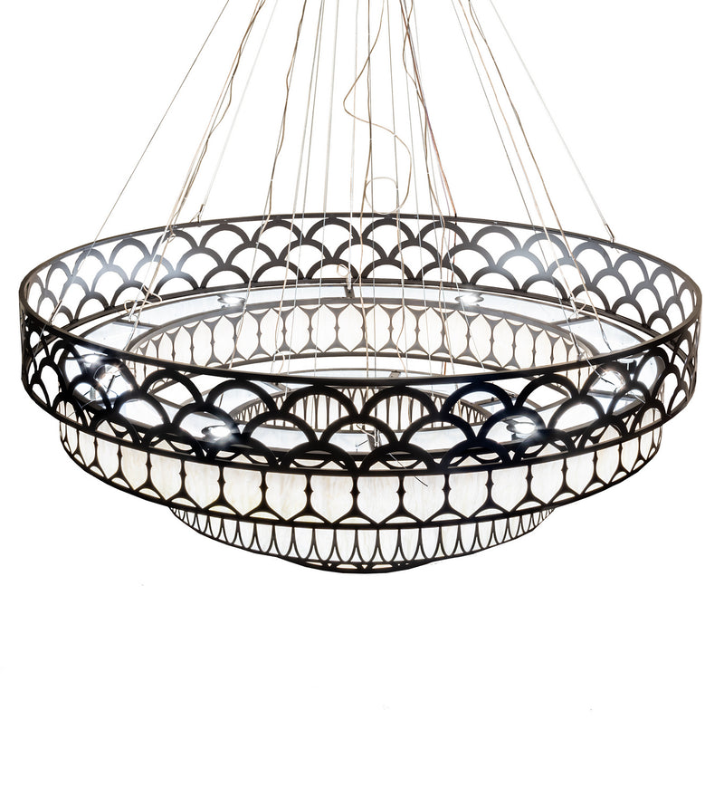 Meyda Tiffany 228719 LED Chandelier, Oil Rubbed Bronze