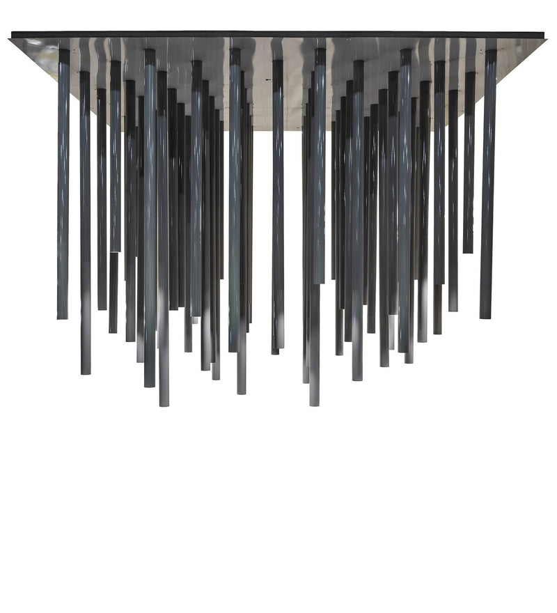 Meyda Tiffany 230304 LED Flushmount, Alpha Gray
