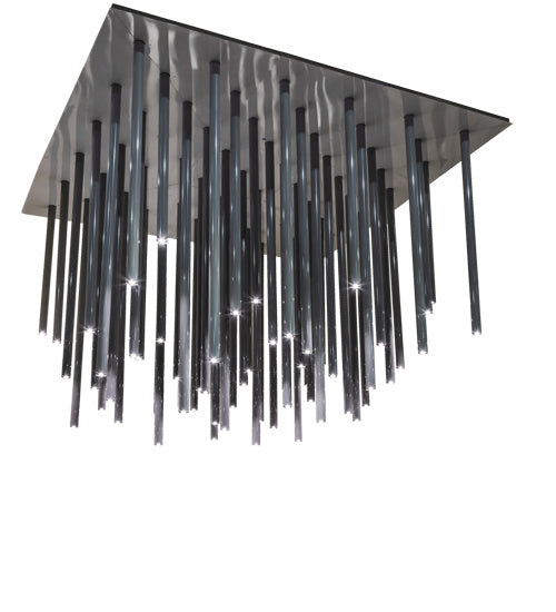 Meyda Tiffany 230304 LED Flushmount, Alpha Gray