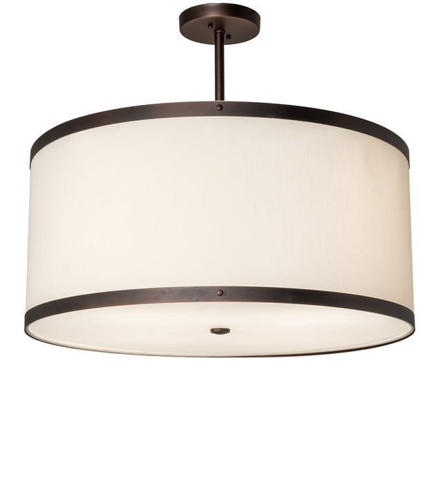 Meyda Tiffany 230681 Four Light Pendant, Mahogany Bronze