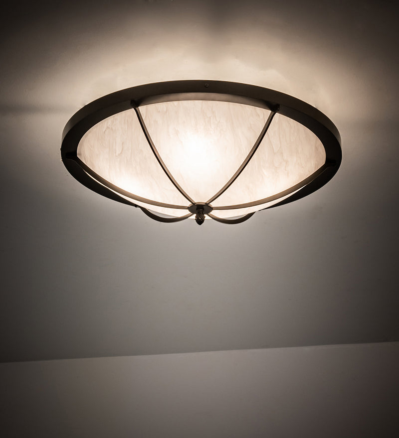 Meyda Tiffany 231307 LED Flushmount, Timeless Bronze