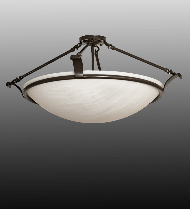 Meyda Tiffany 231308 LED Semi-Flushmount, Timeless Bronze