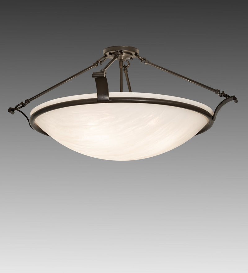 Meyda Tiffany 231308 LED Semi-Flushmount, Timeless Bronze