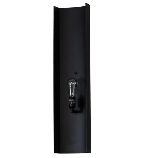 Meyda Tiffany 232700 One Light Wall Sconce, Solar Black