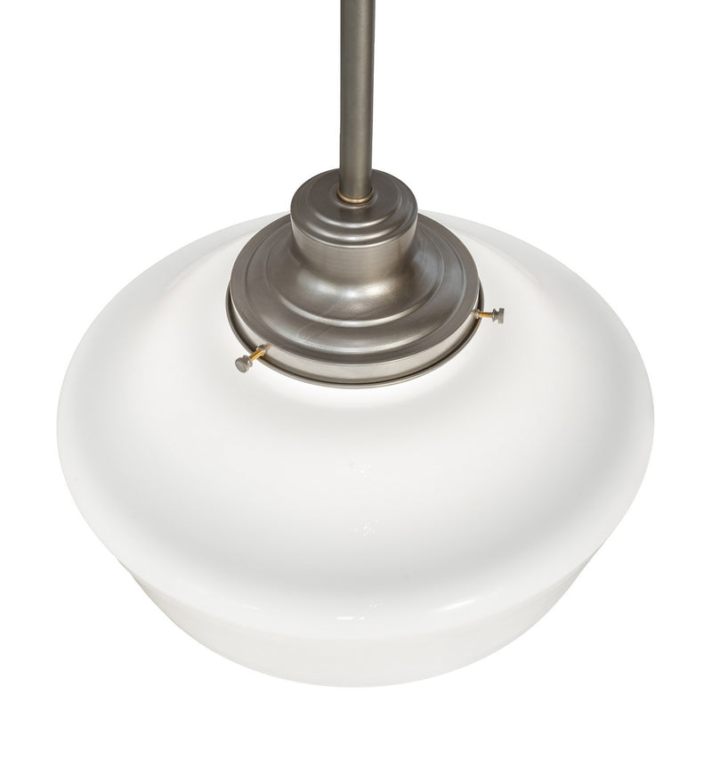 Meyda Tiffany 232866 One Light Pendant, Nickel