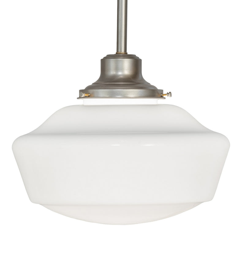 Meyda Tiffany 232866 One Light Pendant, Nickel