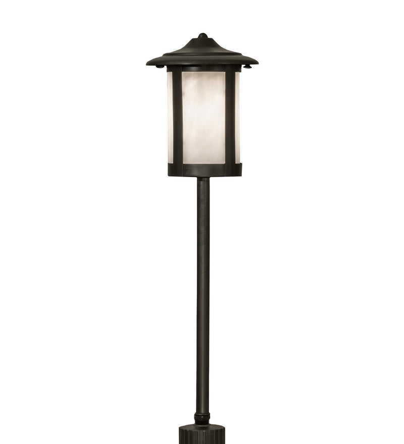 Meyda Tiffany 233496 One Light Landscape Fixture, Craftsman Brown