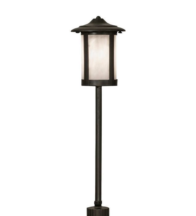 Meyda Tiffany 233496 One Light Landscape Fixture, Craftsman Brown
