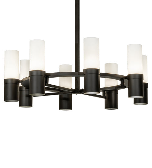 Meyda Tiffany 233588 Eight Light Chandelier, Oil Rubbed Bronze