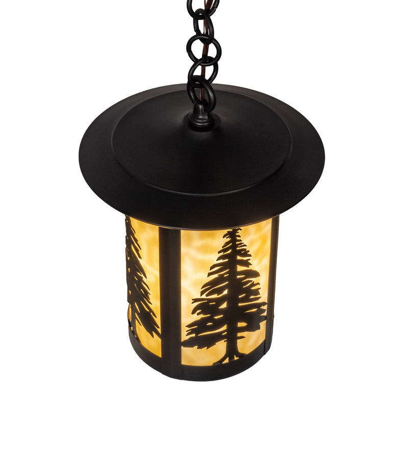 Meyda Tiffany 233625 One Light Pendant, Craftsman Brown