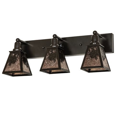 Meyda Tiffany 233629 Three Light Vanity, Timeless Bronze