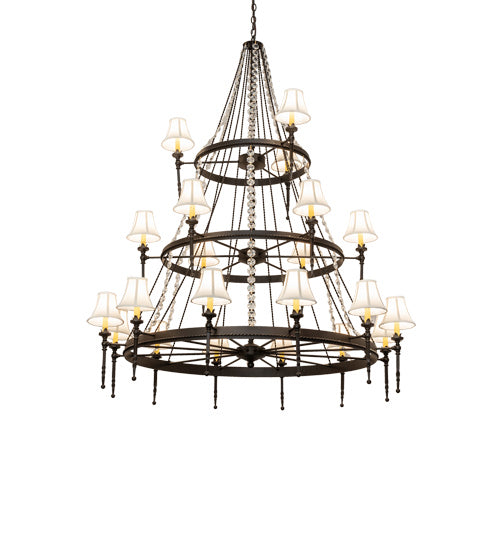 Meyda Tiffany 233662 21 Light Chandelier, Oil Rubbed Bronze