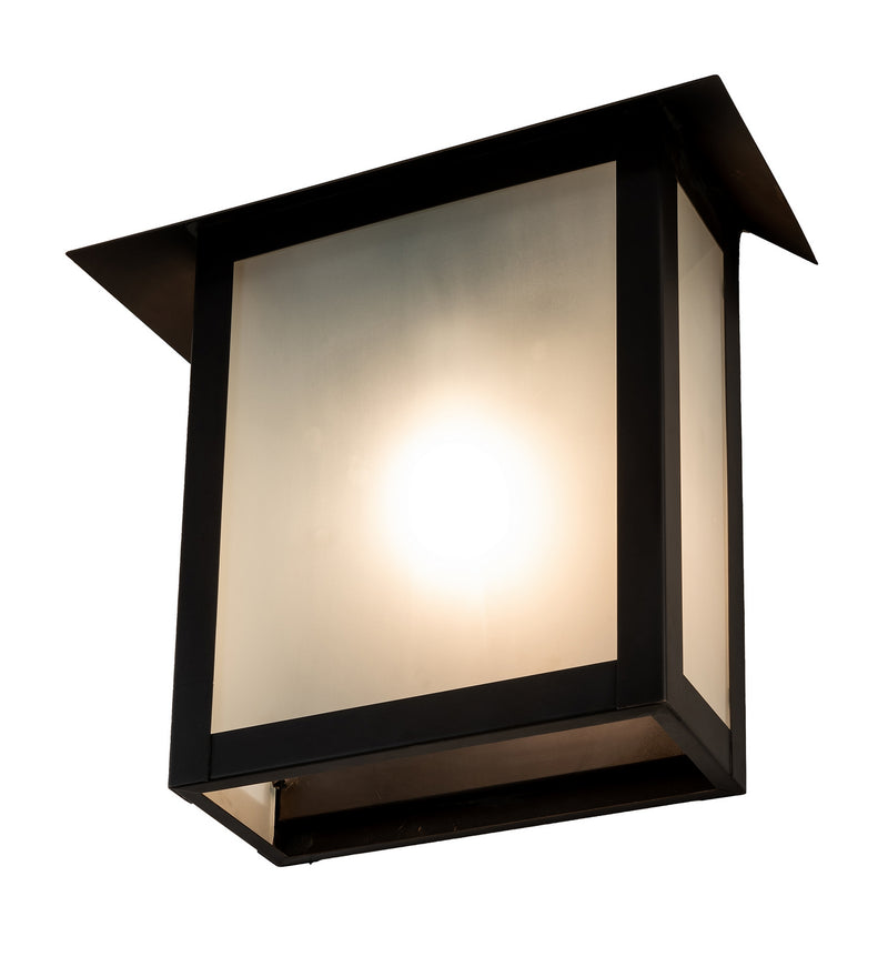 Meyda Tiffany 234065 One Light Wall Sconce, Craftsman Brown