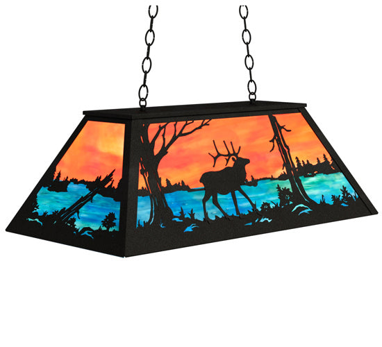 Meyda Tiffany 234142 Six Light Pendant, Textured Black
