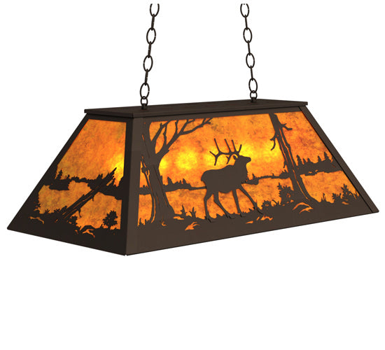 Meyda Tiffany 234159 Six Light Pendant, Oil Rubbed Bronze