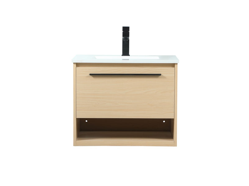 Elegant Lighting VF43524MMP Vanity Sink Set, Maple