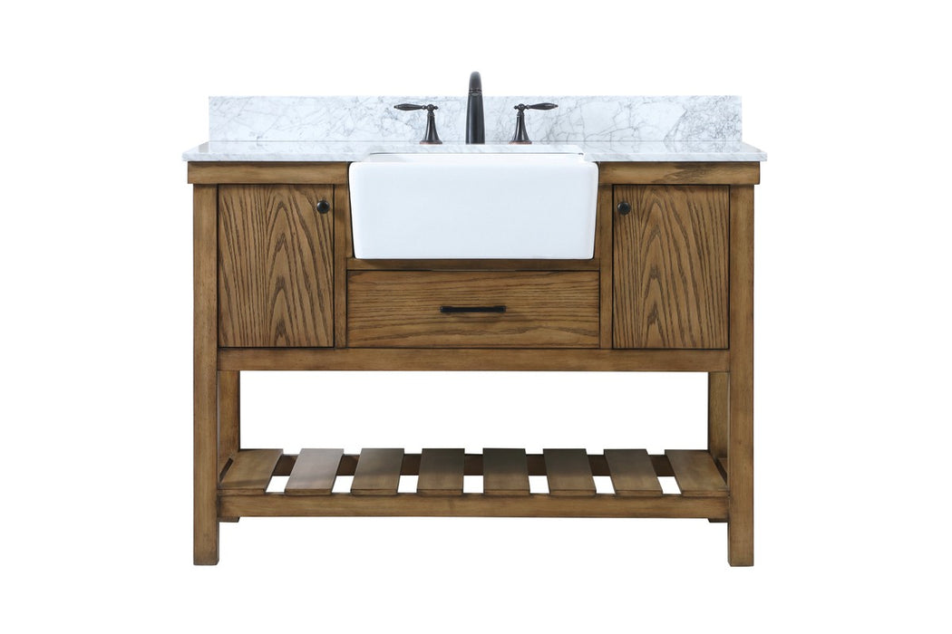 Elegant Lighting VF60148DW-BS Single Bathroom Vanity, Driftwood